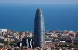 Port Ol�mpic - Torre Agbar - Barcelona